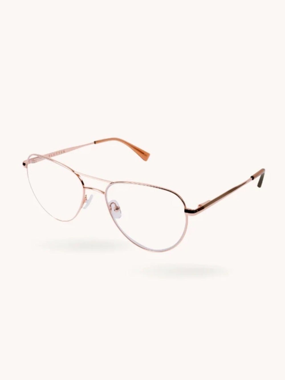 Like New Flutter Eyewear Mae Aviator Reading Glasses 1.5 with Zeiss Lenses - Picture 6 of 6
